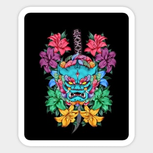 Japanese Foo Dog Sticker